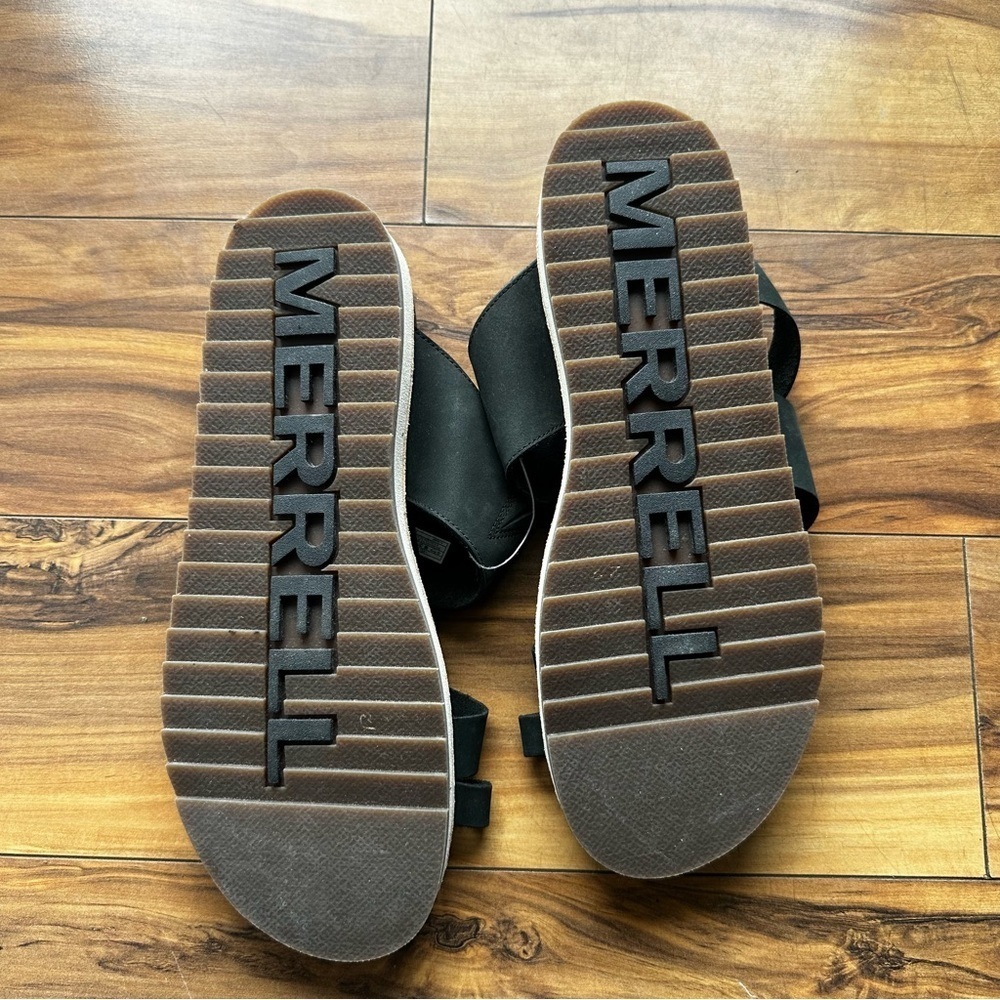 Merrell Juno Black wrap Strappy Sandals 11 - Picture 5 of 5